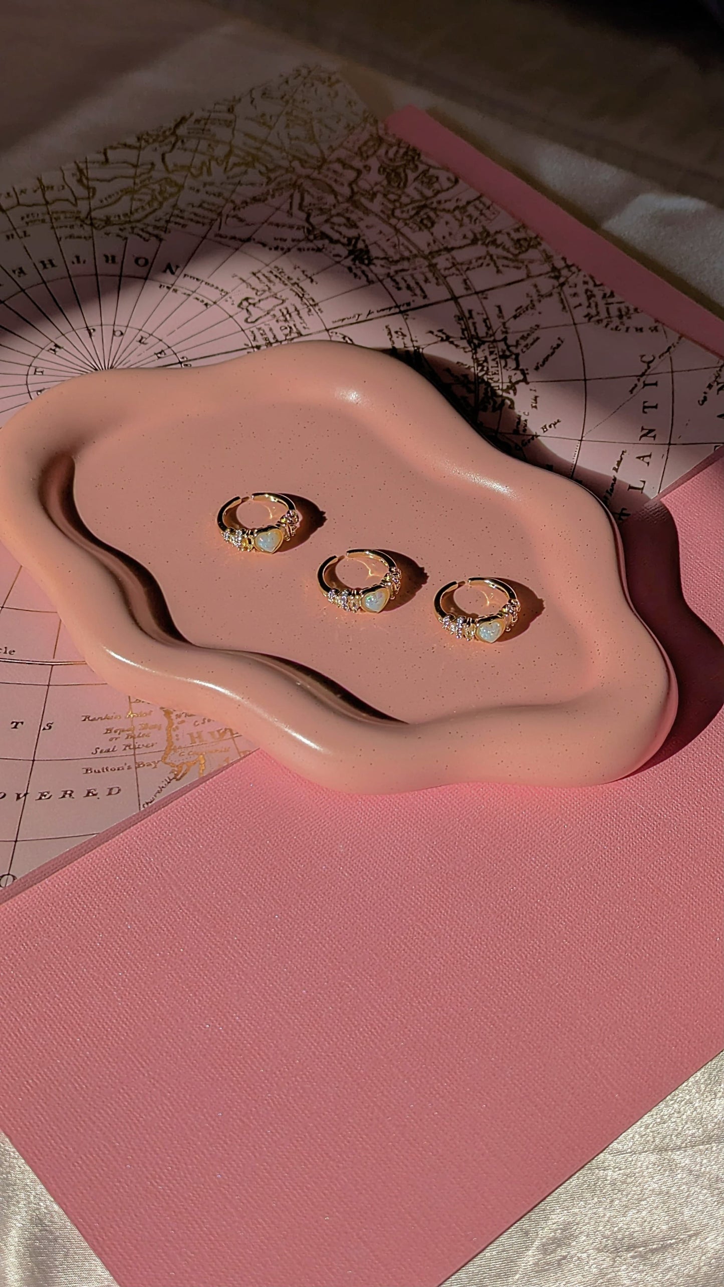 Mermaid heart Ring